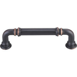 3-3/4 Inch Center to Center Chareau Reeded Cabinet Pull, Umbrio