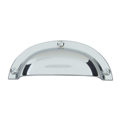 Successi 2-1/2 Inch Center to Center Polished Chrome Cabinet Cup Pull