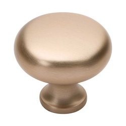 Successi 1-1/4 Inch Diameter Champagne Cabinet Knob