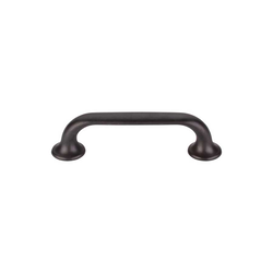 3-3/4 Inch Center to Center Mercer Oculus Oval Cabinet Pull, Sable