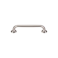 5-1/16 Inch Center to Center Mercer Oculus Oval Cabinet Pull, Brushed Satin Nickel