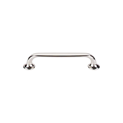 5-1/16 Inch Center to Center Mercer Oculus Oval Cabinet Pull, Polished Nickel