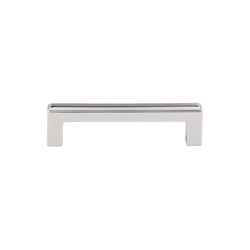3-3/4 Inch Center to Center Transcend Podium Cabinet Pull, Polished Nickel