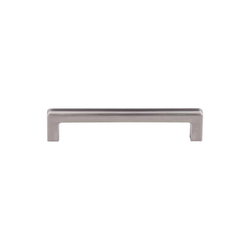 5-1/16 Inch Center to Center Transcend Podium Cabinet Pull, Brushed Satin Nickel