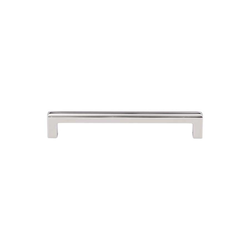 6-5/16 Inch Center to Center Transcend Podium Cabinet Pull, Polished Nickel