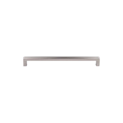9 Inch Center to Center Transcend Podium Cabinet Pull, Brushed Satin Nickel