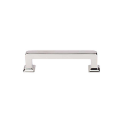 3-3/4 Inch Center to Center Transcend Ascendra Cabinet Pull, Polished Nickel
