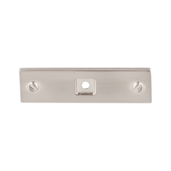 3 Inch Length Barrington Backplate Channing, Brushed Satin Nickel
