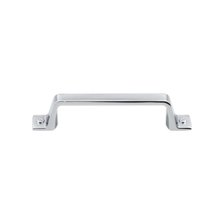 3-3/4 Inch Center to Center Barrington Channing Cabinet Pull, Polished Chrome