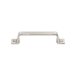 3-3/4 Inch Center to Center Barrington Channing Cabinet Pull, Polished Nickel