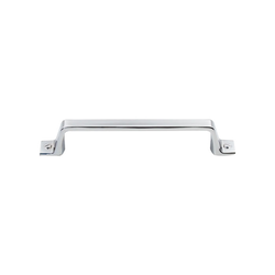 5-1/16 Inch Center to Center Barrington Channing Cabinet Pull, Polished Chrome