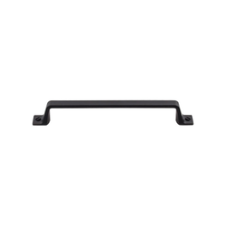 6-5/16 Inch Center to Center Barrington Channing Cabinet Pull, Flat Black