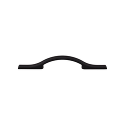 3-3/4 Inch Center to Center Barrington Somerdale Cabinet Pull, Flat Black