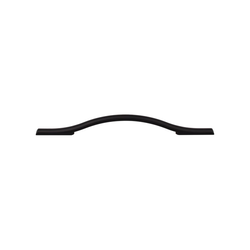 6-5/16 Inch Center to Center Barrington Somerdale Cabinet Pull, Flat Black