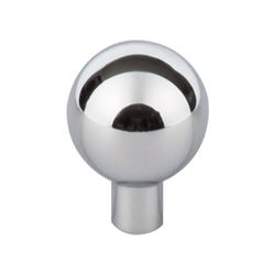 1-1/8 Inch Length Barrington Brookline Cabinet Knob, Polished Chrome