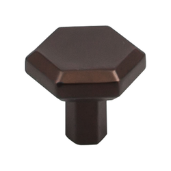 1-1/4 Inch Length Serene Lydia Cabinet Knob, Oil Rubbed Bronze