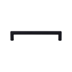 6-5/16 Inch Center to Center Serene Lydia Cabinet Pull, Flat Black