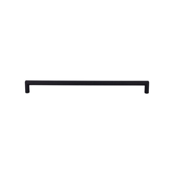 12 Inch Center to Center Serene Lydia Cabinet Pull, Flat Black