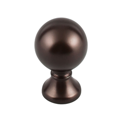1 Inch Length Serene Kara Cabinet Knob, Oil Rubbed Bronze