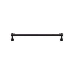 8-13/16 Inch Center to Center Serene Kara Cabinet Pull, Flat Black