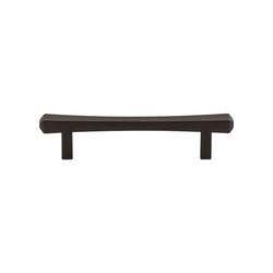 3-3/4 Inch Center to Center Serene Juliet Cabinet Pull, Oil Rubbed Bronze