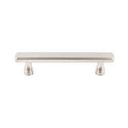 3-3/4 Inch Center to Center Devon Kingsbridge Cabinet Pull, Brushed Satin Nickel