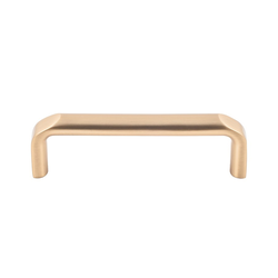 3-3/4 Inch Center to Center Devon Exeter Cabinet Pull, Honey Bronze