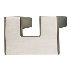 U-Turn 1-1/4 Inch Center to Center Brushed Nickel Cabinet Pull