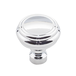 10% OFF 1-1/4 Inch Length Devon Brixton Rimmed Cabinet Knob, Polished Chrome