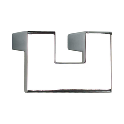 U-Turn 1-1/4 Inch Center to Center Polished Chrome Cabinet Pull
