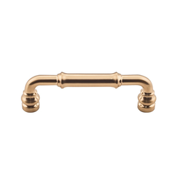 3-3/4 Inch Center to Center Devon Brixton Cabinet Pull, Honey Bronze