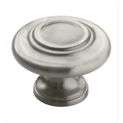 Inspirations 1-3/4 Inch Diameter Satin Nickel Cabinet Knob