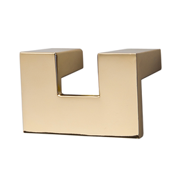 U-Turn Pull 1-1/4 inch Center to Center French Gold
