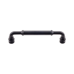 5-1/16 Inch Center to Center Devon Brixton Cabinet Pull, Flat Black