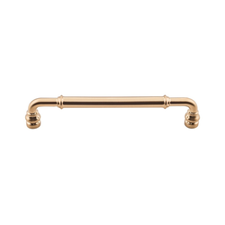 6-5/16 Inch Center to Center Devon Brixton Cabinet Pull, Honey Bronze