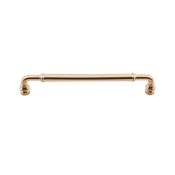 7-9/16 Inch Center to Center Devon Brixton Cabinet Pull, Honey Bronze