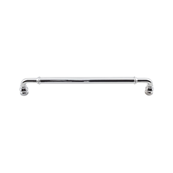8-13/16 Inch Center to Center Devon Brixton Cabinet Pull, Polished Chrome