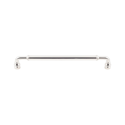 8-13/16 Inch Center to Center Devon Brixton Cabinet Pull, Polished Nickel