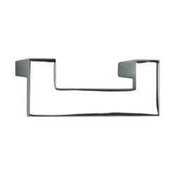 U-Turn 2-1/2 Inch Center to Center Polished Chrome Cabinet Pull