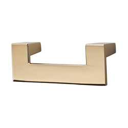 U-Turn Pull 2-1/2 inch Center to Center French Gold