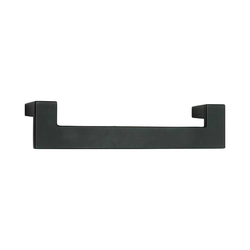 U-Turn 5-1/16 Inch Center to Center Black Cabinet Pull