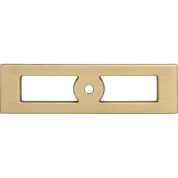4-9/32 Inch Length Lynwood Backplate Hollin, Honey Bronze