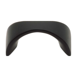Sleek 1-1/4 Inch Center to Center Black Cabinet Pull
