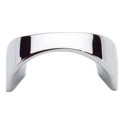 Sleek 1-1/4 Inch Center to Center Brushed Nickel Cabinet Pull