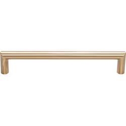 6-5/16 Inch Center to Center Lynwood Kinney Cabinet Pull, Honey Bronze