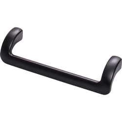 5-1/16 Inch Center to Center Lynwood Kentfield Cabinet Pull, Flat Black