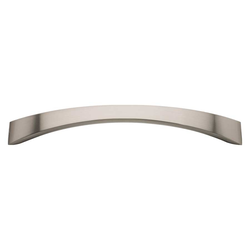 Sleek 6-5/16 Inch Center to Center Brushed Nickel Cabinet Pull