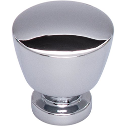 1-1/4 Inch Length Lynwood Allendale Cabinet Knob, Polished Chrome