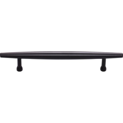 5-1/16 Inch Center to Center Lynwood Allendale Cabinet Pull, Flat Black