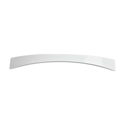 Sleek 6-5/16 Inch Center to Center High White Gloss Cabinet Pull